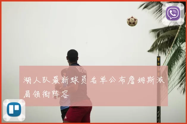 湖人队最新球员名单公布詹姆斯浓眉领衔阵容