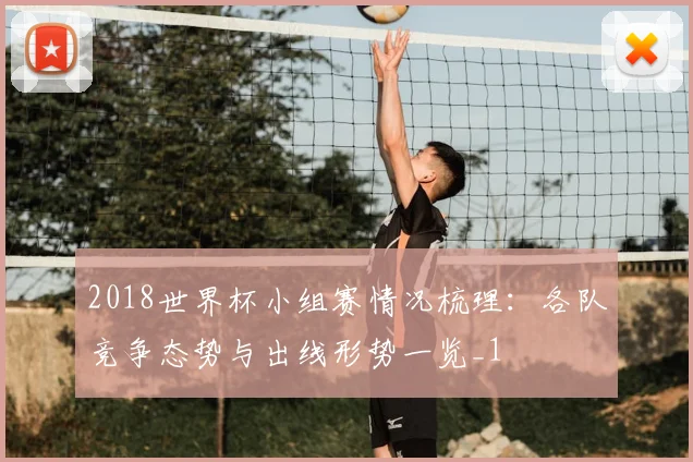 2018世界杯小组赛情况梳理:各队竞争态势与出线形势一览_1